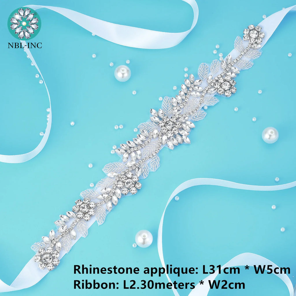 Crystal Rhinestone Bridal Belt