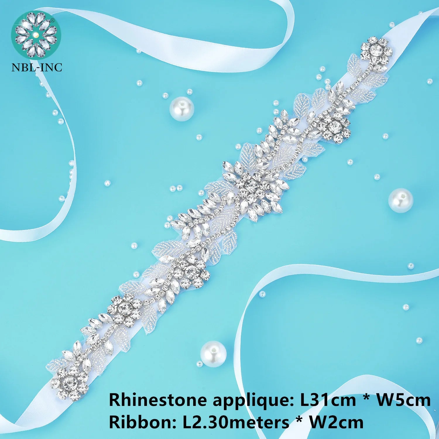 Crystal Rhinestone Bridal Belt