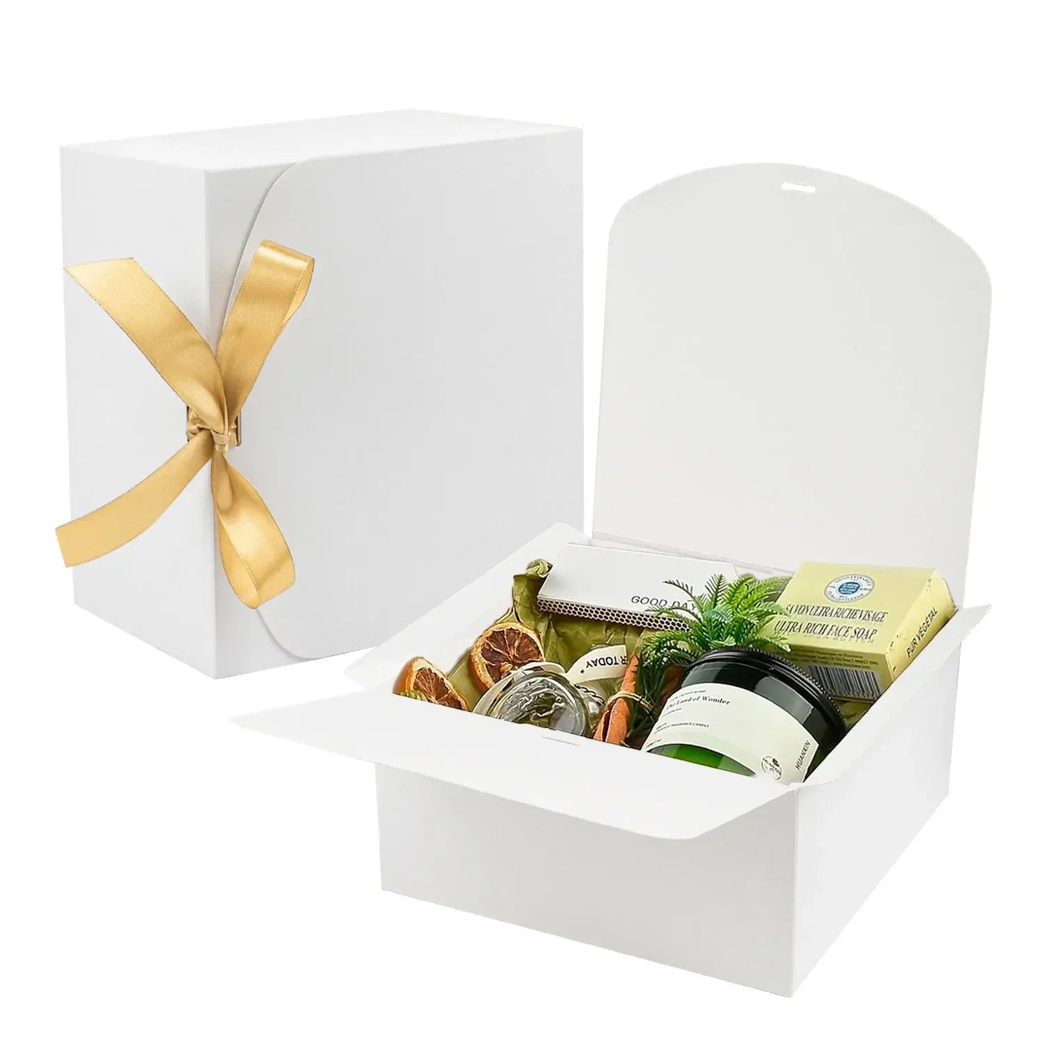 Kraft Paper Gift Boxes Set