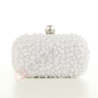Pearl Beaded Bridal Clutch
