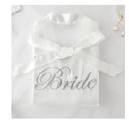 Bridal Satin Kimono Robe