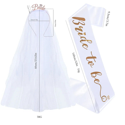 Bride To Be 3-Piece Party Set