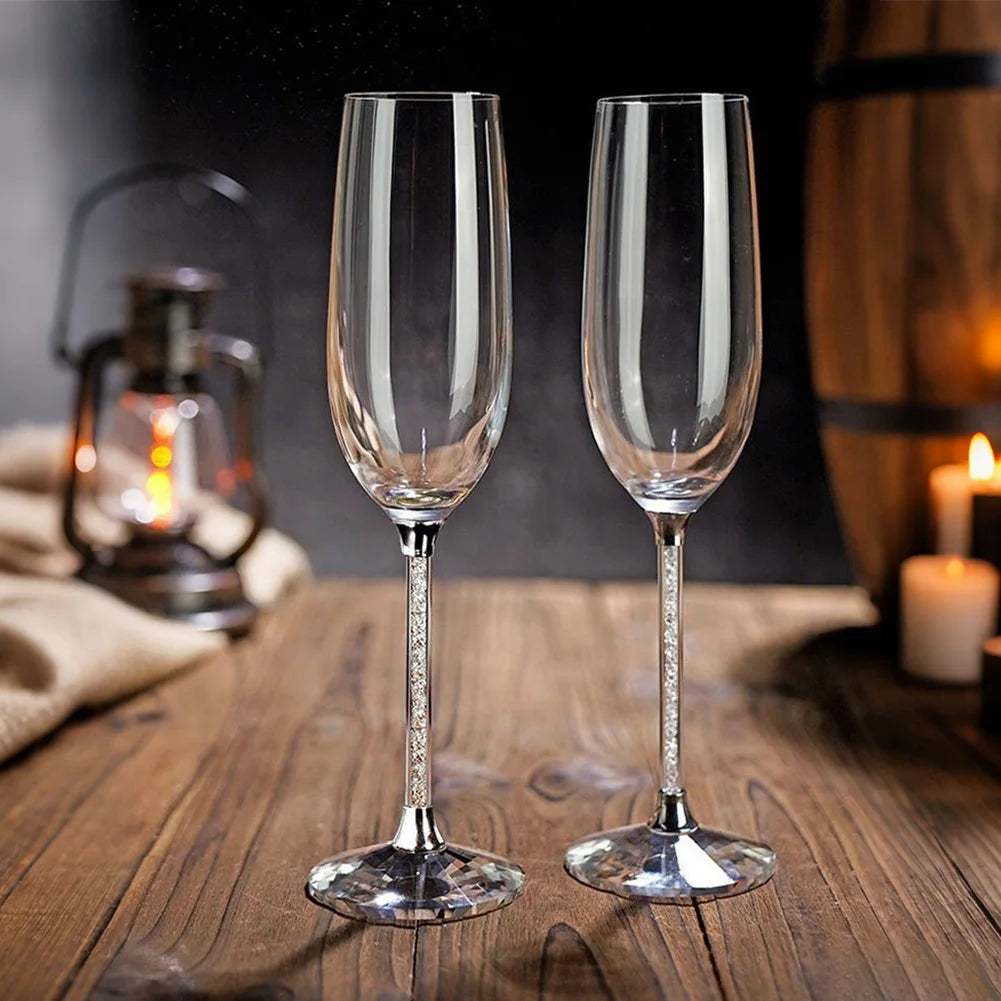 Crystal Long Stem Champagne Glass