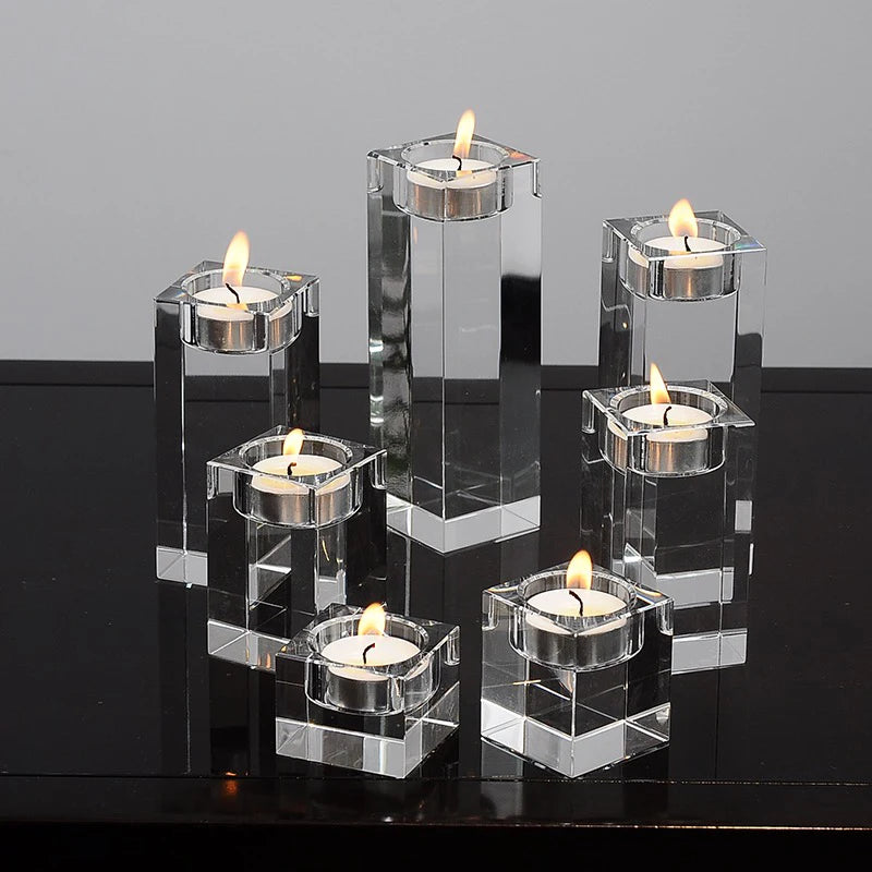 K9 Crystal Candle Holder
