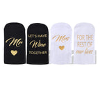Newlywed Couple Gift Socks