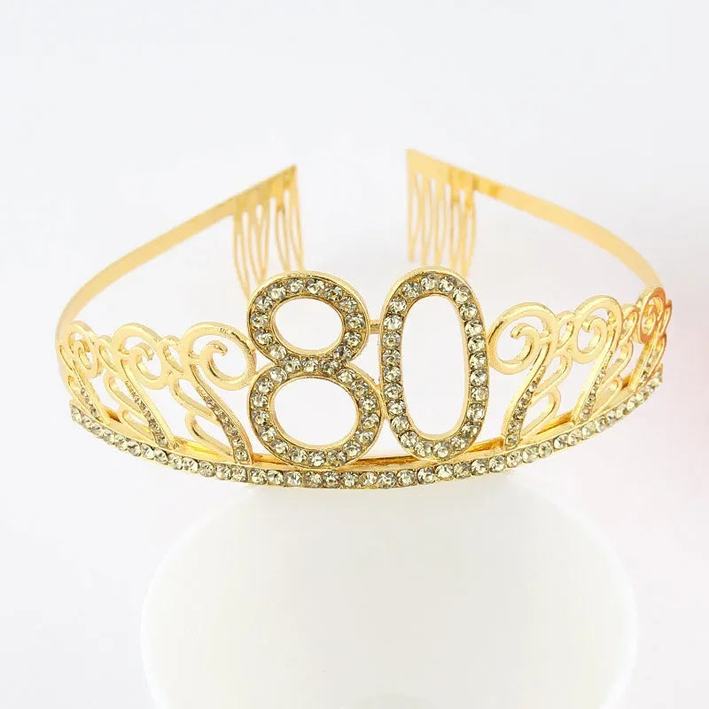 Birthday Queen Crystal Tiara