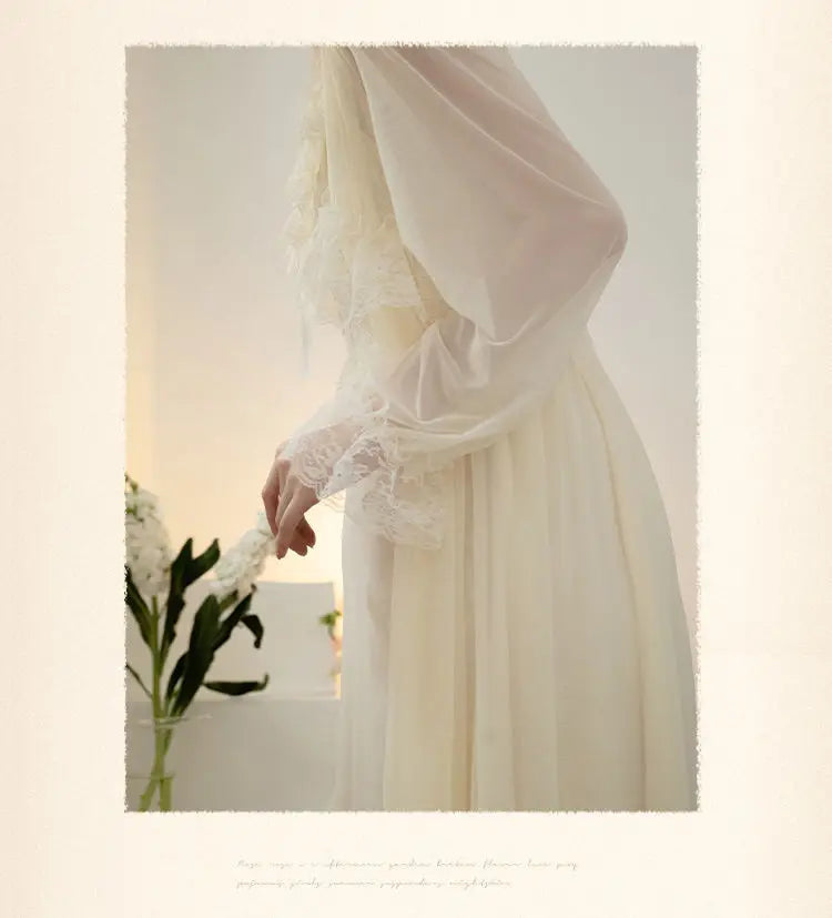 Princess Satin Bridal Robe Set
