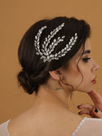 Leaf Crystal Bridal Headpiece