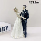 Bride & Groom Cake Topper Decor