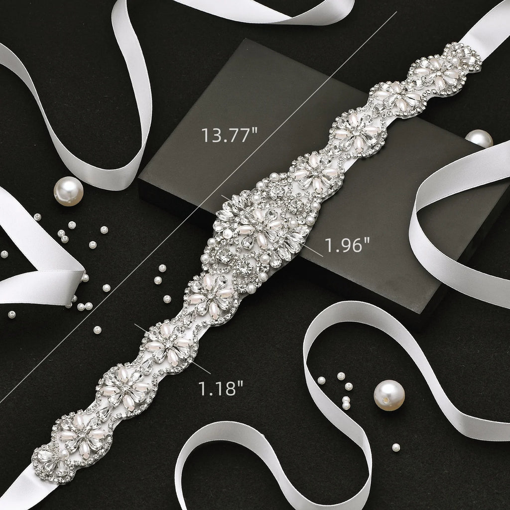 Crystal Rhinestone Bridal Belt