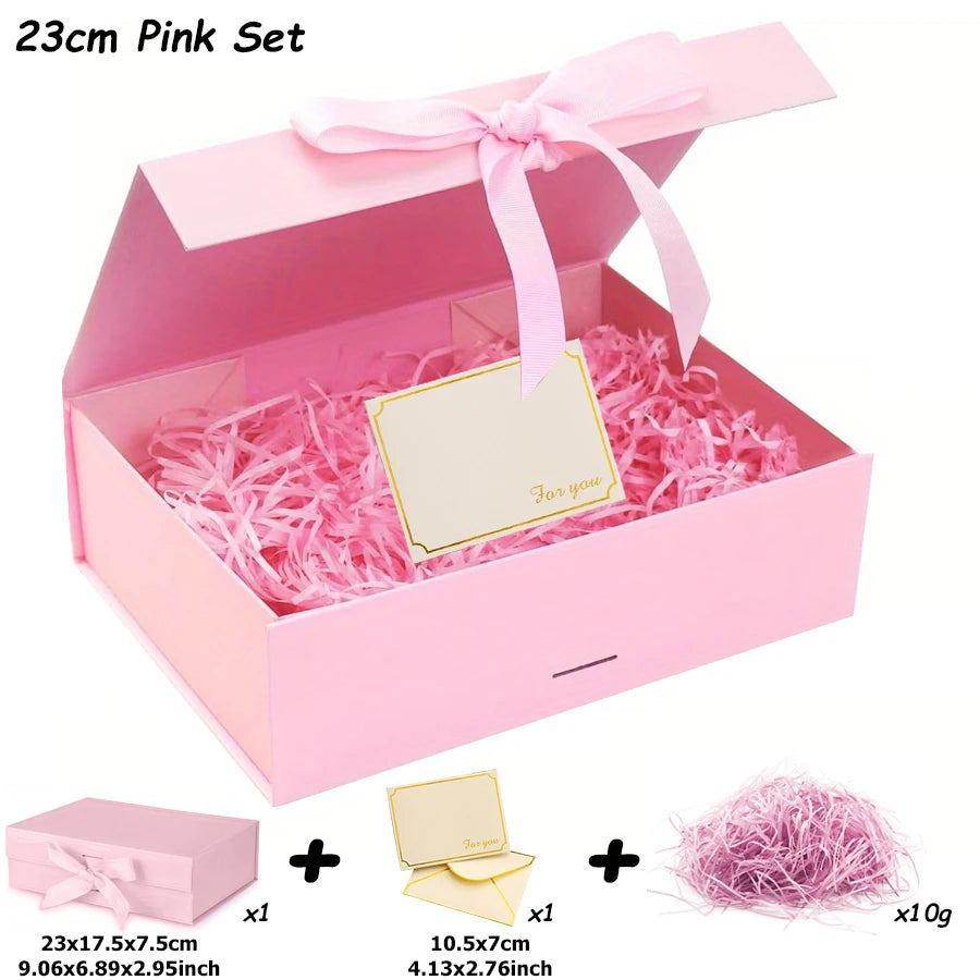 Magnetic Gift Box with Ribbon