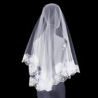 Lace Embroidery Bridal Veil