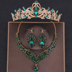 Luxury Crystal Bridal Jewelry Set