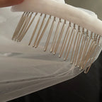 Lace Appliqué Bridal Veil