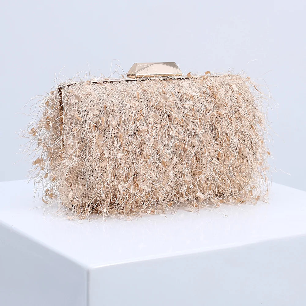 Korean Tassel Clutch Bag