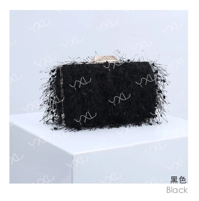 Korean Tassel Clutch Bag