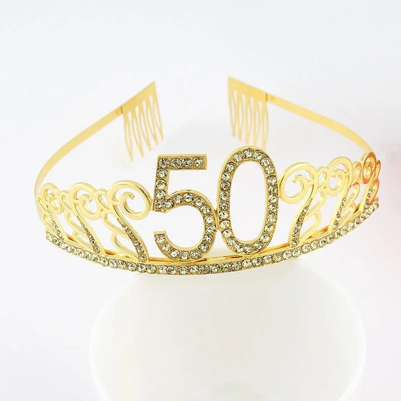 Birthday Queen Crystal Tiara