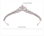Princess Zircon Bridal Tiara