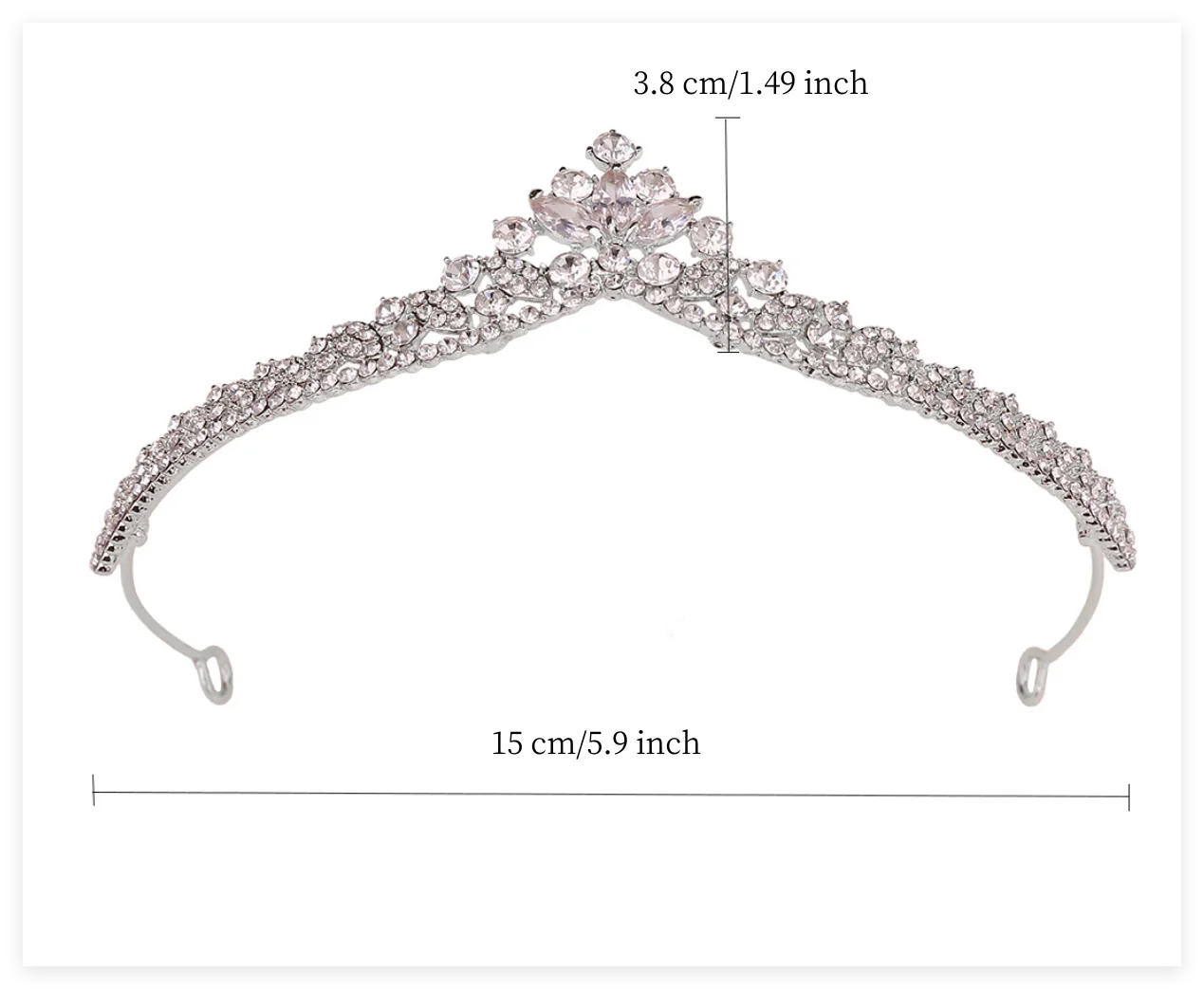 Princess Zircon Bridal Tiara