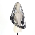 Lace Embroidery Bridal Veil