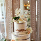 Crystal Rhinestone “Mr & Mrs” Cake Topper