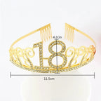 Birthday Queen Crystal Tiara