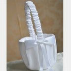 Pearl Flower Girl Basket