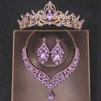 Luxury Crystal Bridal Jewelry Set