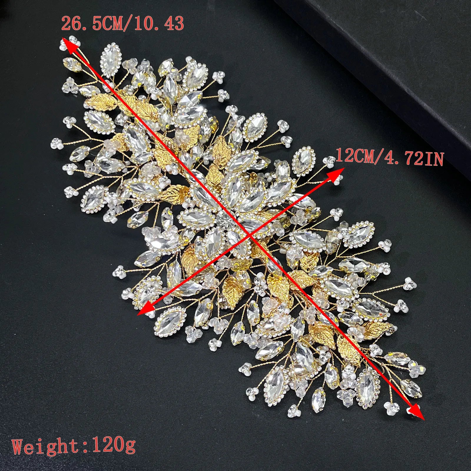 Crystal Bridal Headband Crown