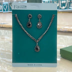Water Drop Wedding Jewelry Set