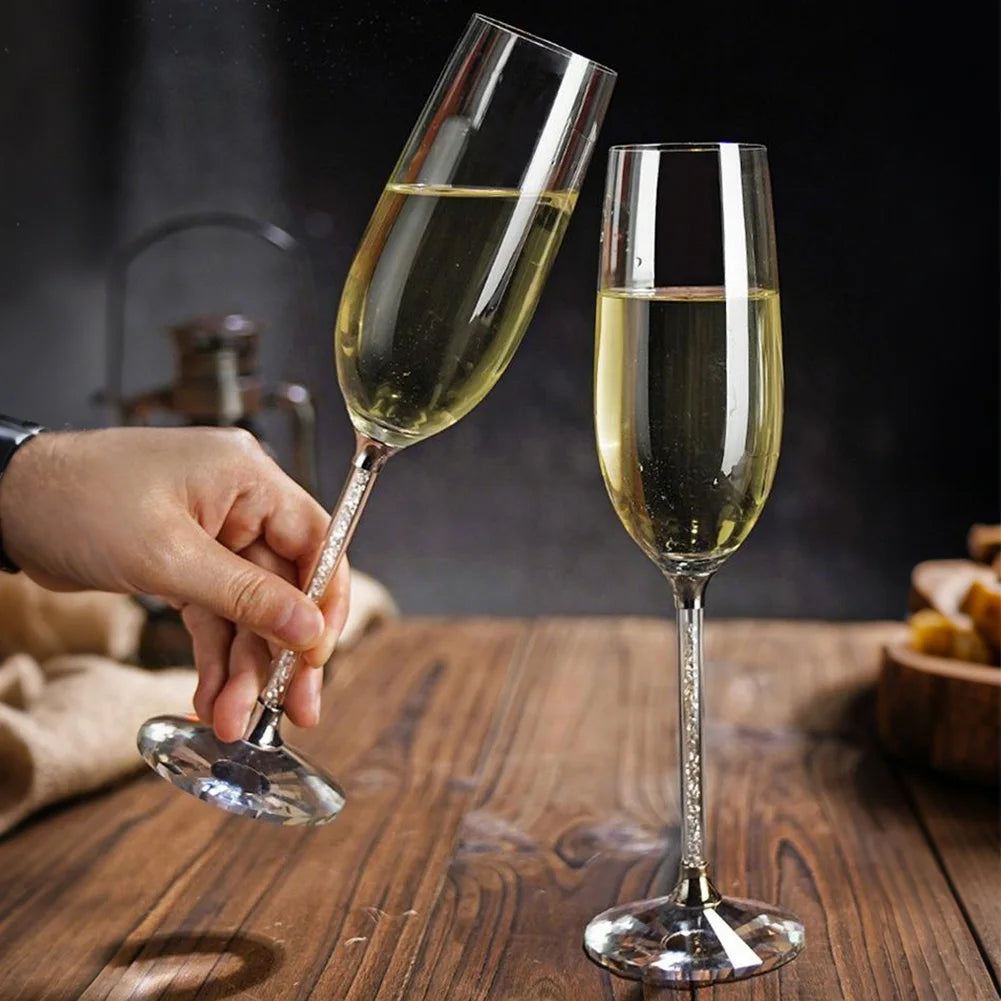 Crystal Long Stem Champagne Glass