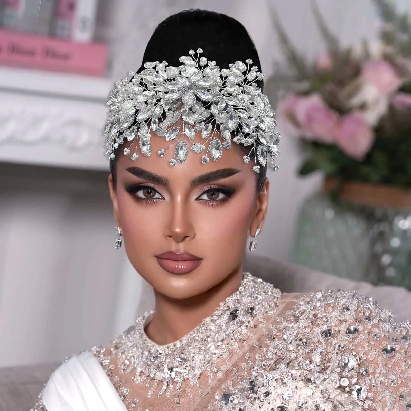 Crystal Bridal Headband Crown