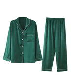Custom Couple Satin Pajamas