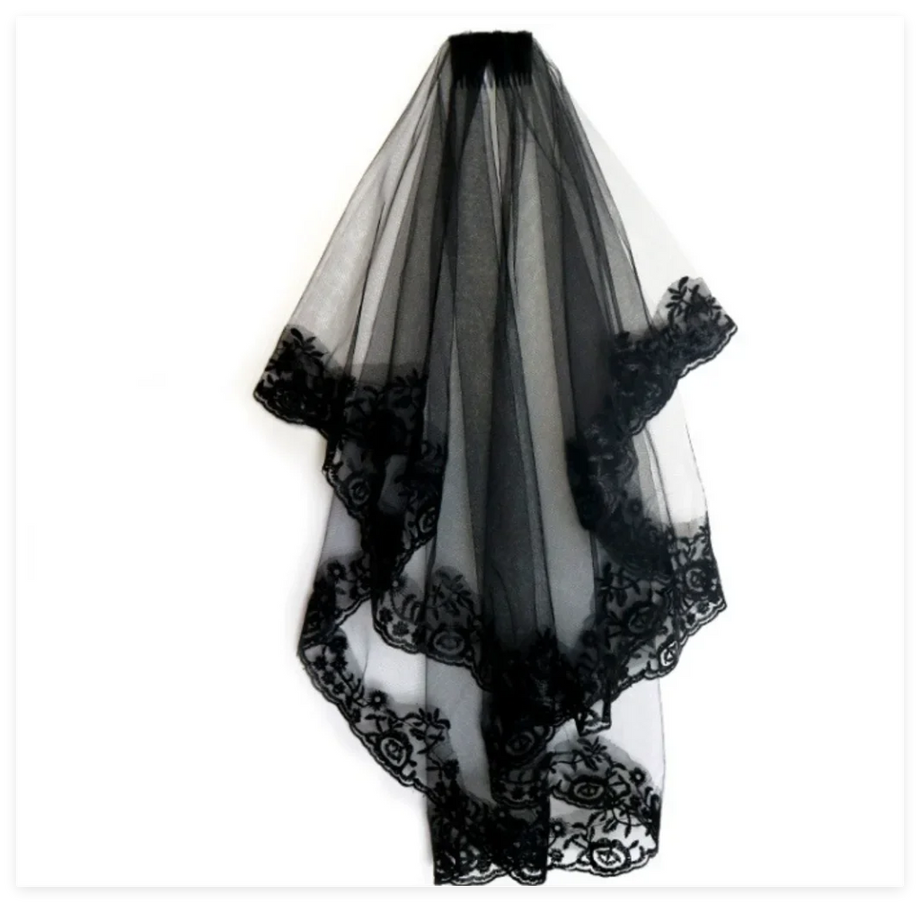 Lace Embroidery Bridal Veil
