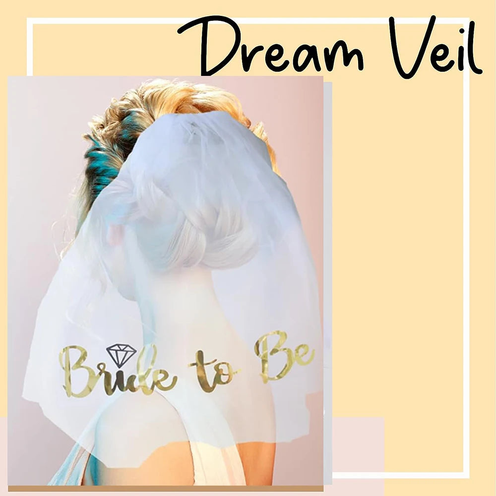 Bride To Be Sash & Veil Set