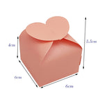 Heart-Shaped Wedding Favor Boxes