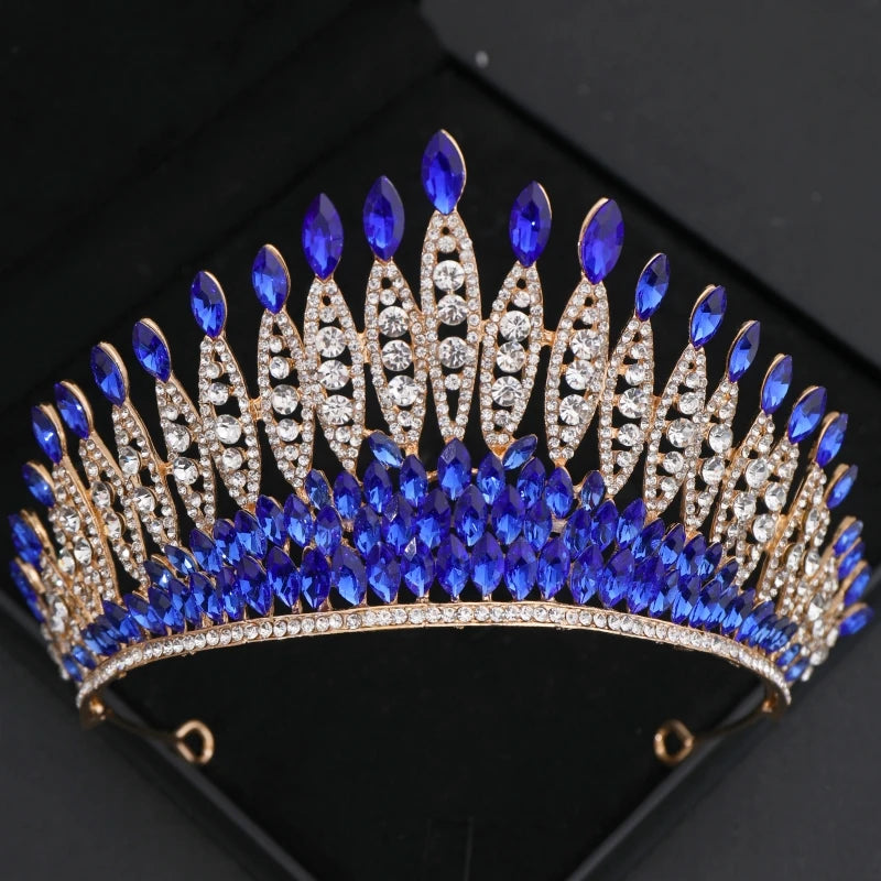 Crystal Bridal Crown Jewelry Set