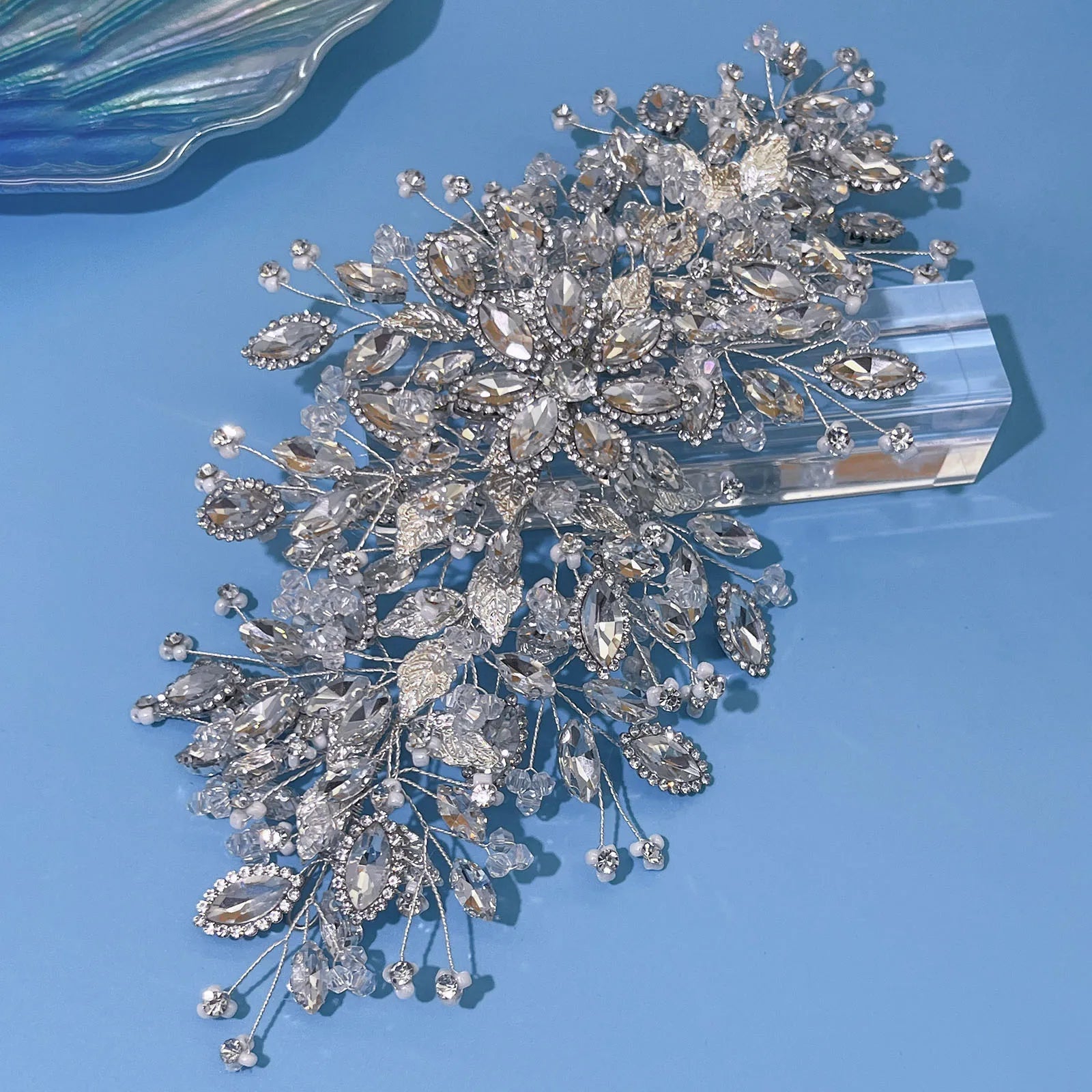 Crystal Bridal Headband Crown