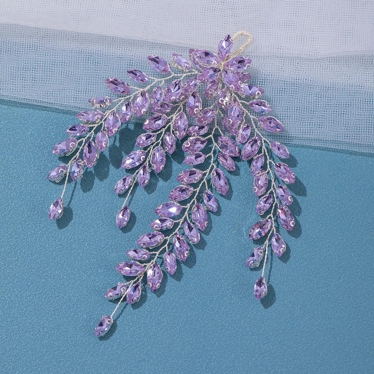 Leaf Crystal Bridal Headpiece