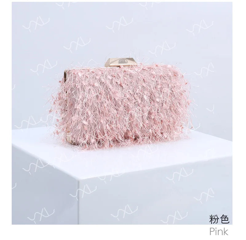 Korean Tassel Clutch Bag