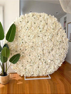 Silk Rose & Peony Flower Wall Panel