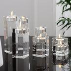 K9 Crystal Candle Holder