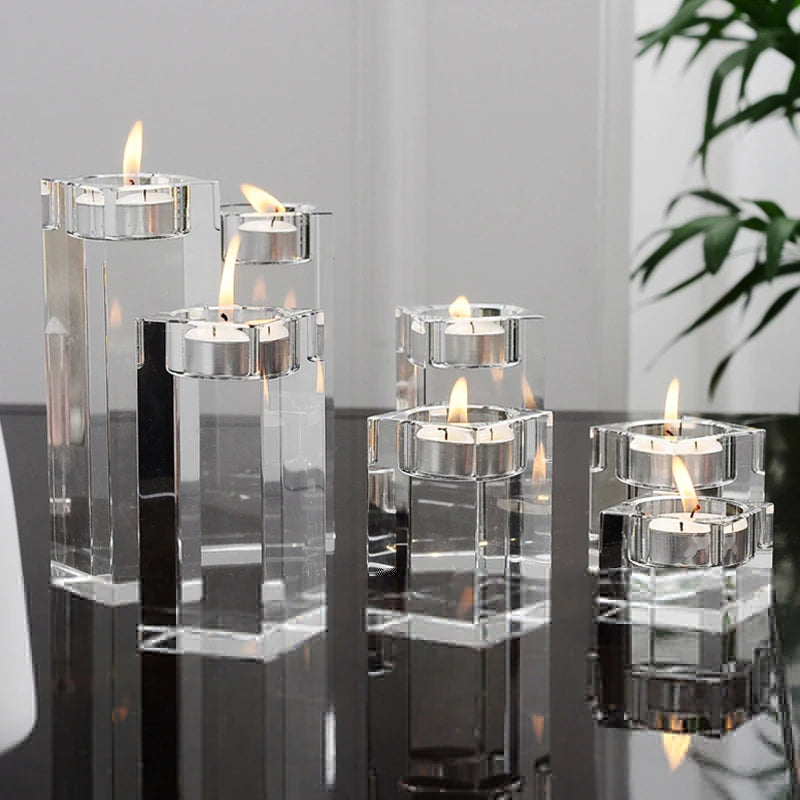 K9 Crystal Candle Holder