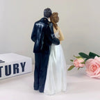 Bride & Groom Cake Topper Decor