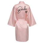 Team Bride Satin Robe