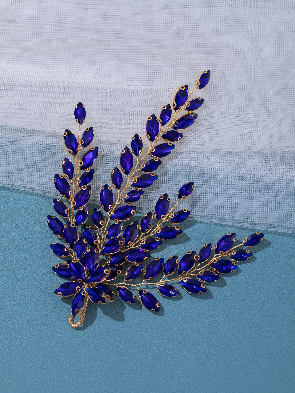 Leaf Crystal Bridal Headpiece
