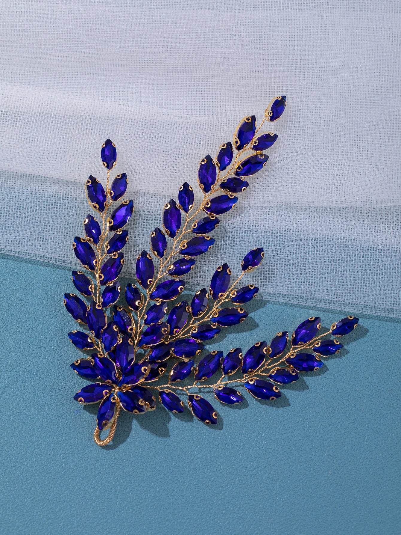 Leaf Crystal Bridal Headpiece
