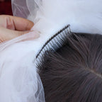 Multi Layer Bridal Veil with Comb