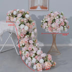 Pink Artificial Flower Decor Set