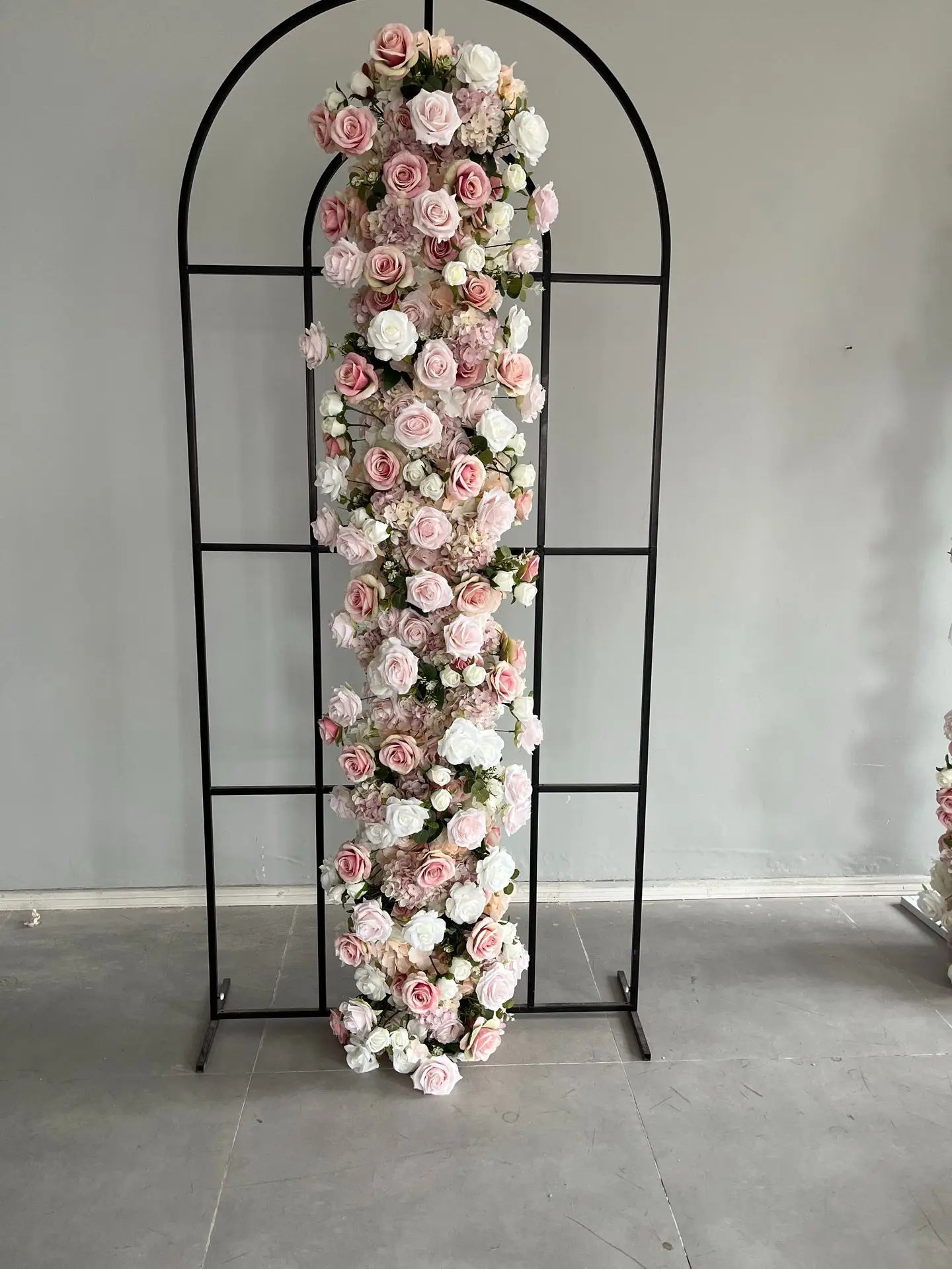 Pink Artificial Flower Decor Set